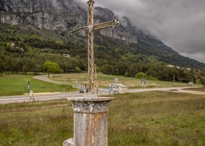 Au nord de Grasse