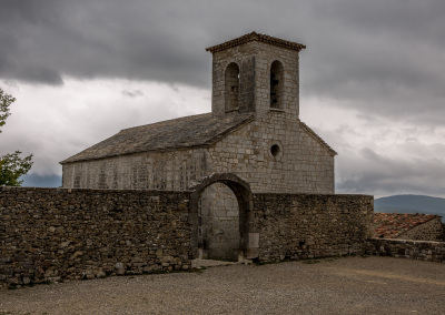 Au nord de Grasse