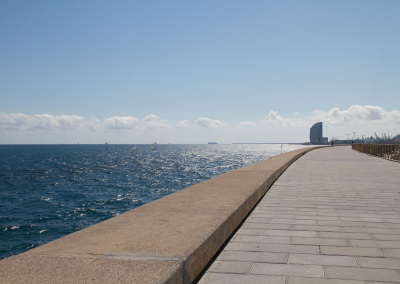 Bord de mer, Barcelone