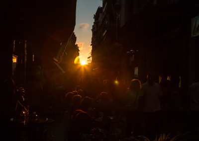 Coucher de soleil, Sitges